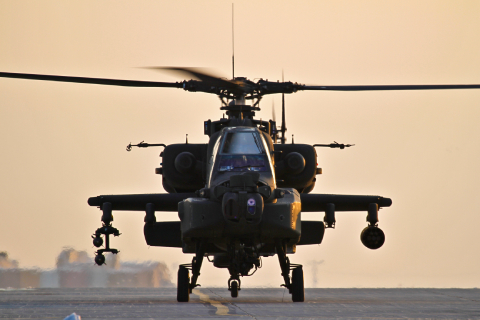 Apache takeoff